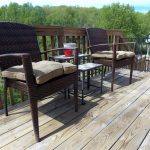 Powerwashing  Our Back Deck