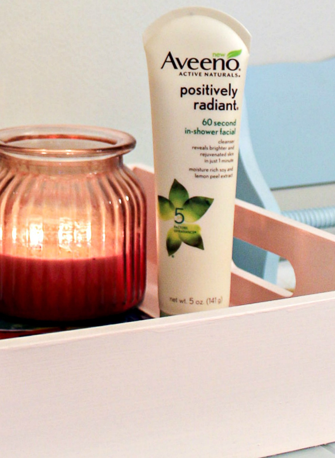 Aveeno Positively Radiant 60 second in shower facial