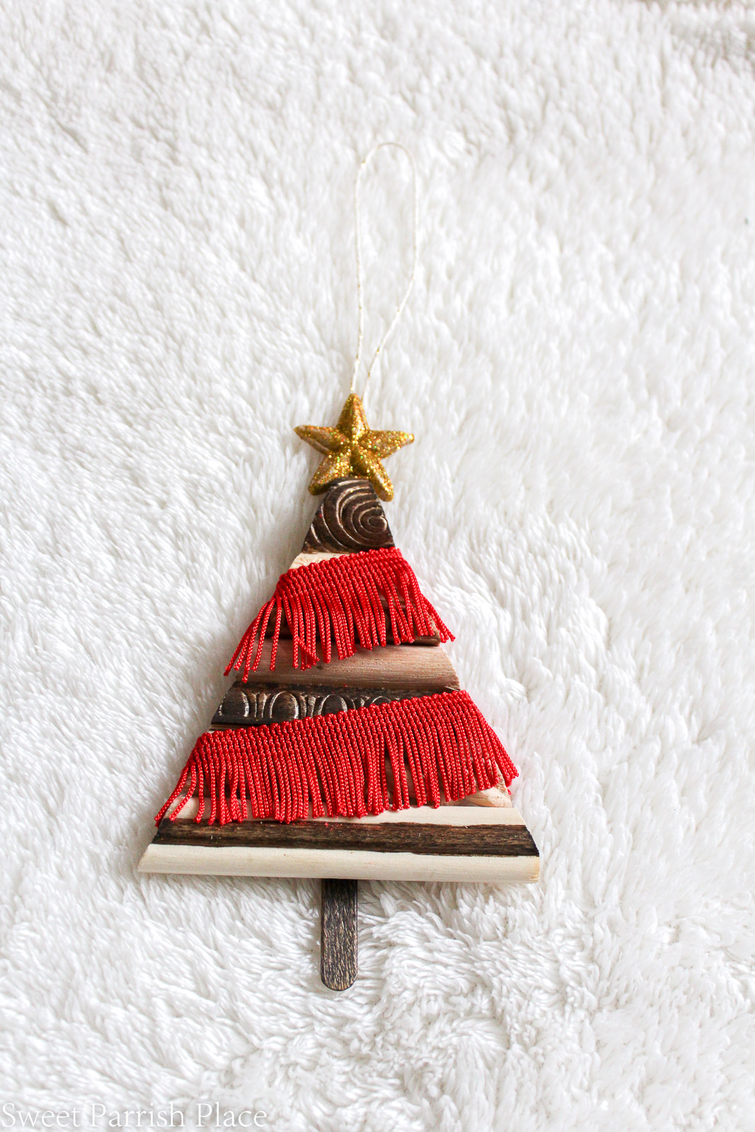 boho Christmas Tree ornament