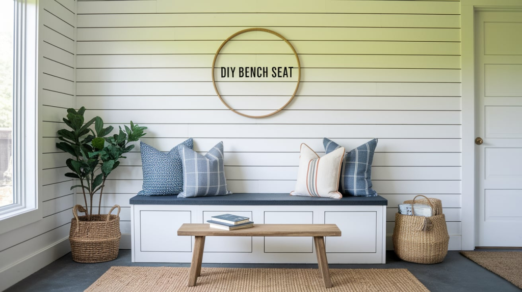 DIY Storage Bench Seat: Easy Weekend Build