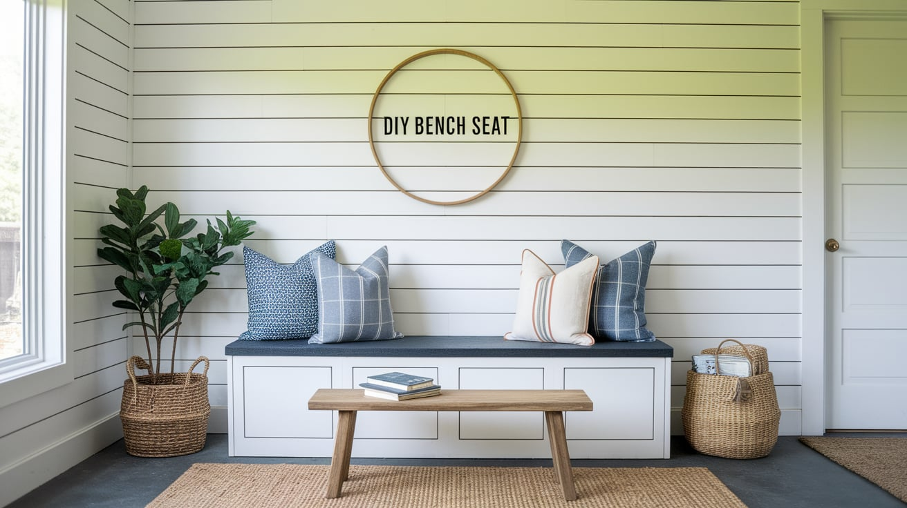 DIY Storage Bench Seat: Easy Weekend Build