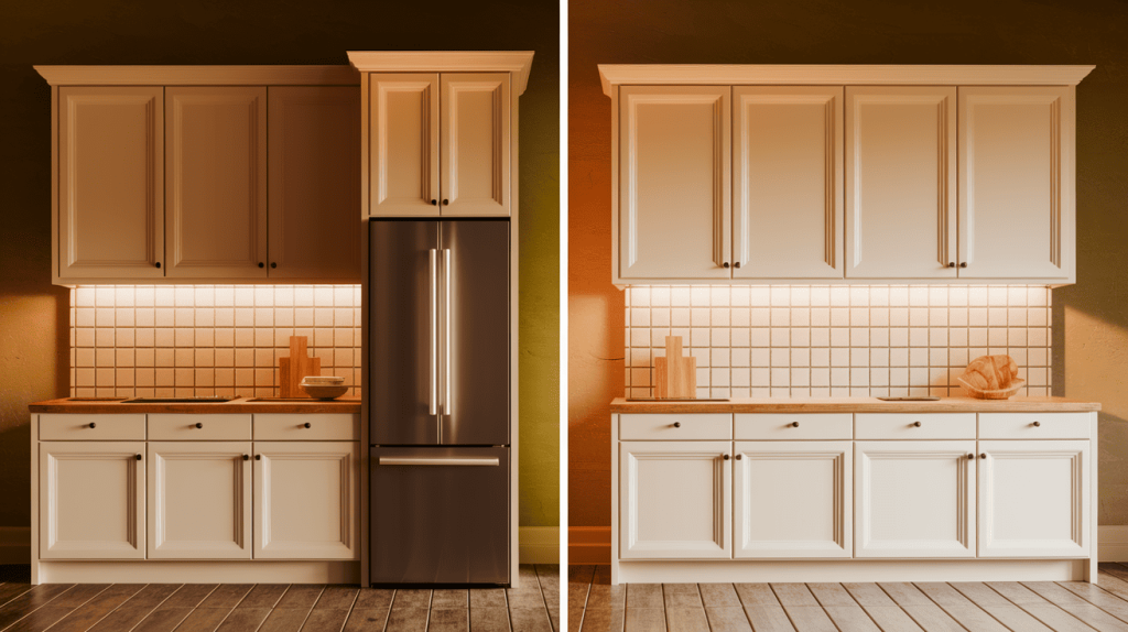 1. Standard-depth vs. Deep Cabinets
