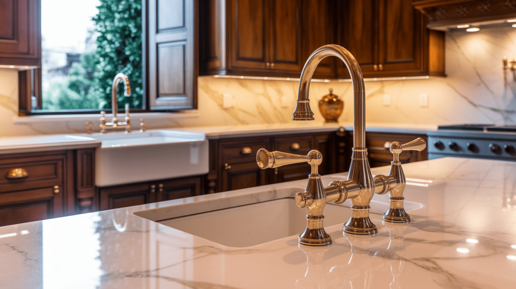 12. Marble Countertops
