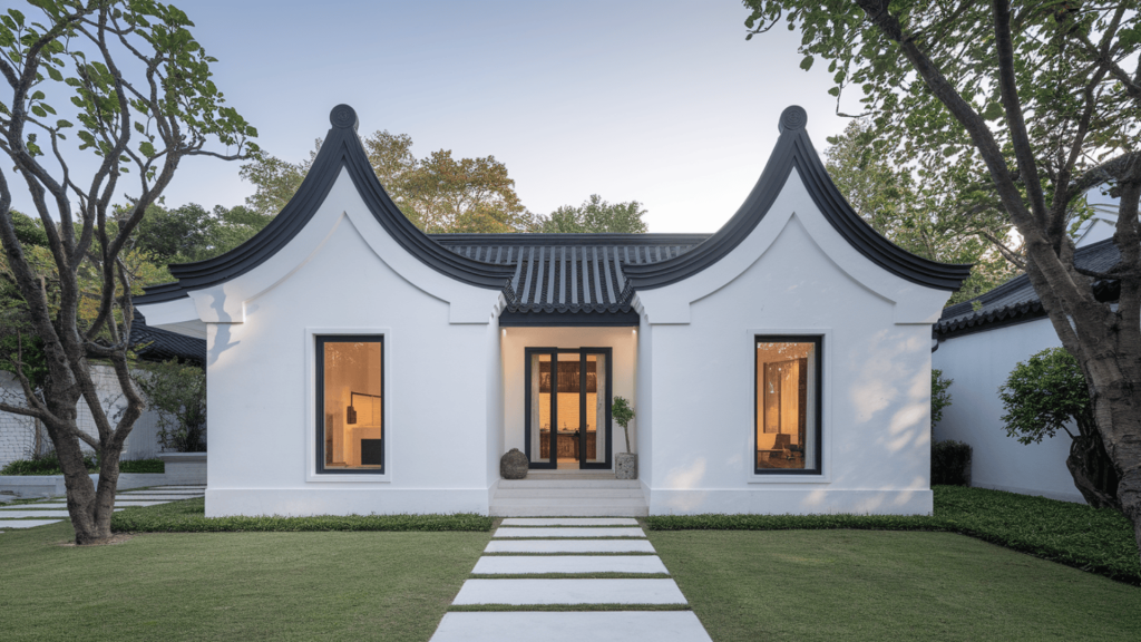 14. Fusion of Trendy and Old Chinese Architecture
