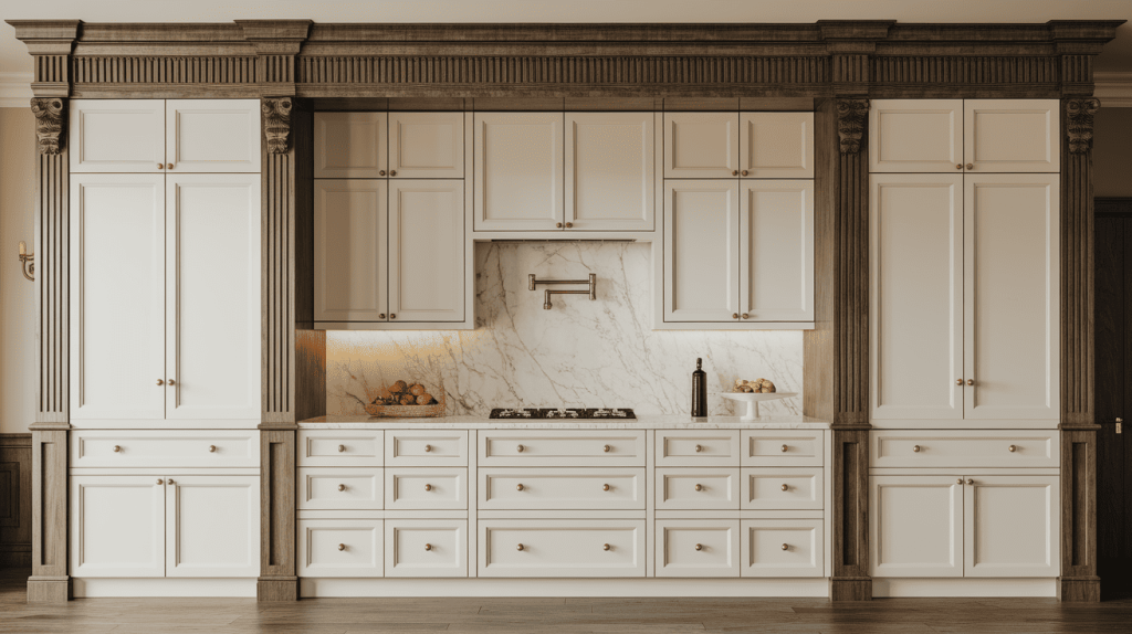 15. Shaker-Style Cabinets
