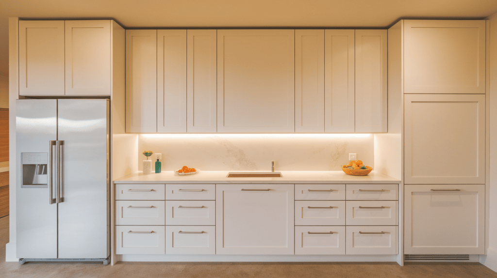 2. Custom Cabinetry for Seamless Integration
