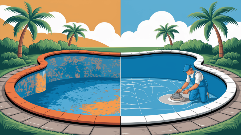 2. Fiberglass Pools
