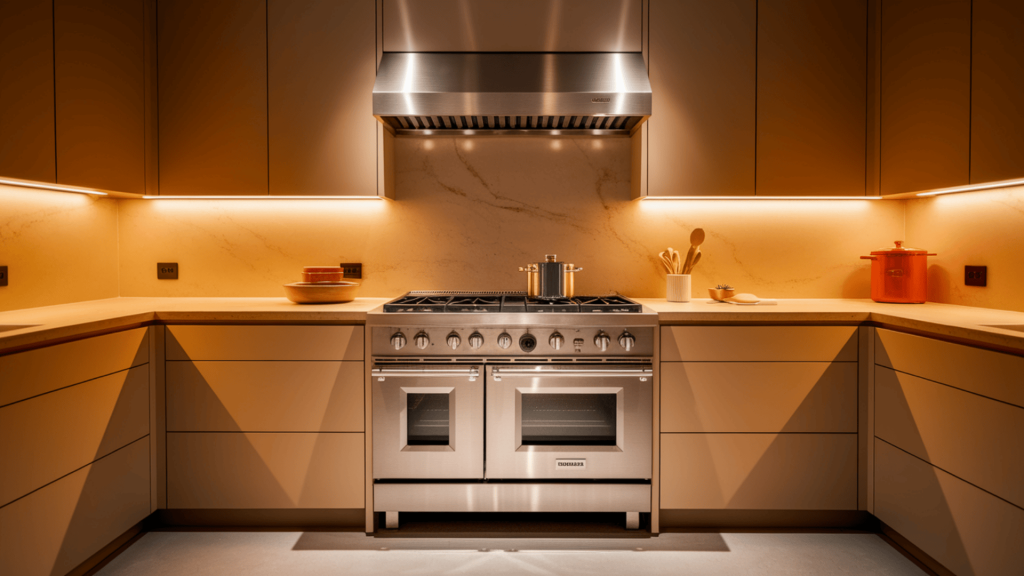 2. Freestanding Ranges with Double Ovens
