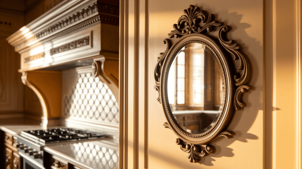 25. Ornate Mirror Frame
