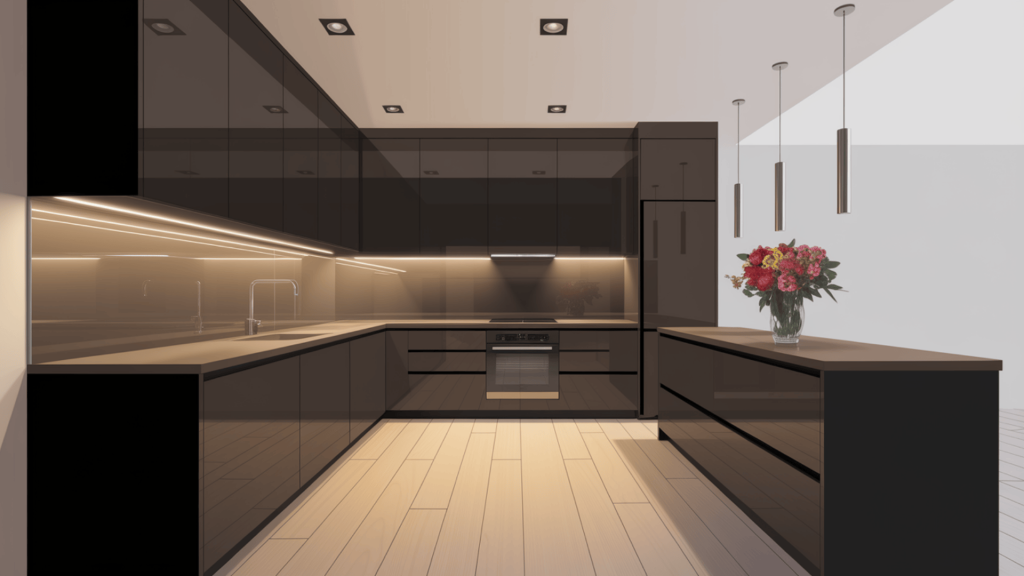 3. All-Black Kitchens
