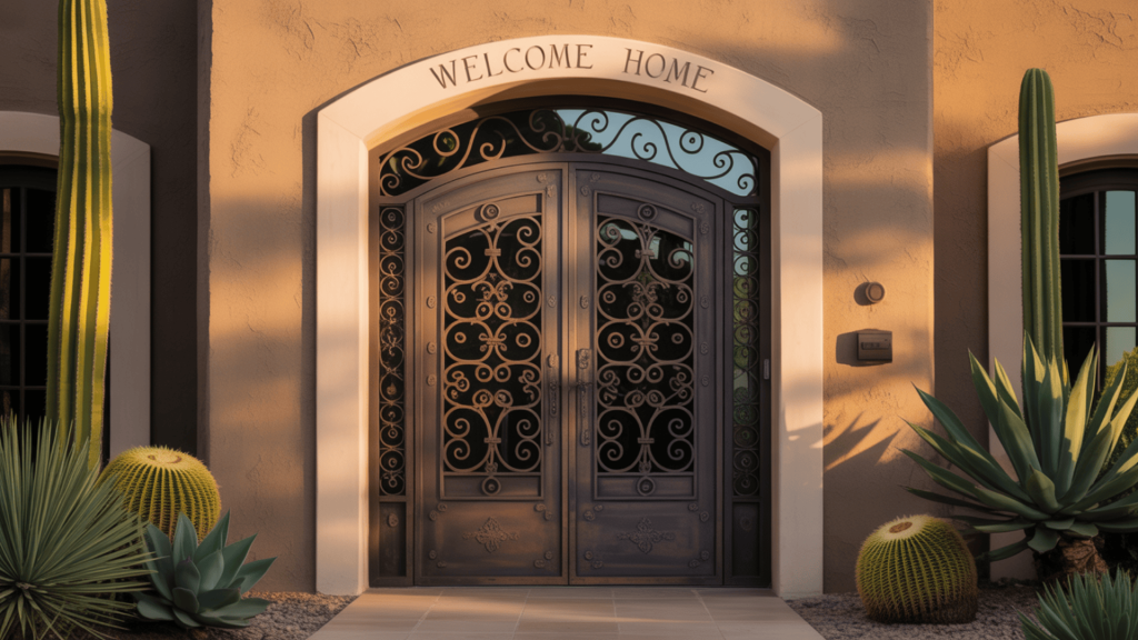 3. Iron Doors
