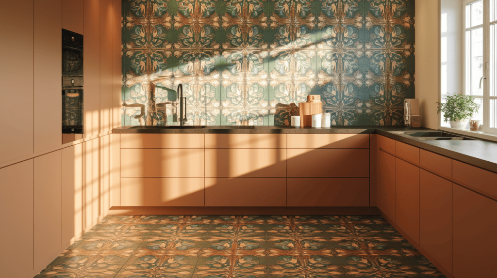 3. Victorian Floral Tiles
