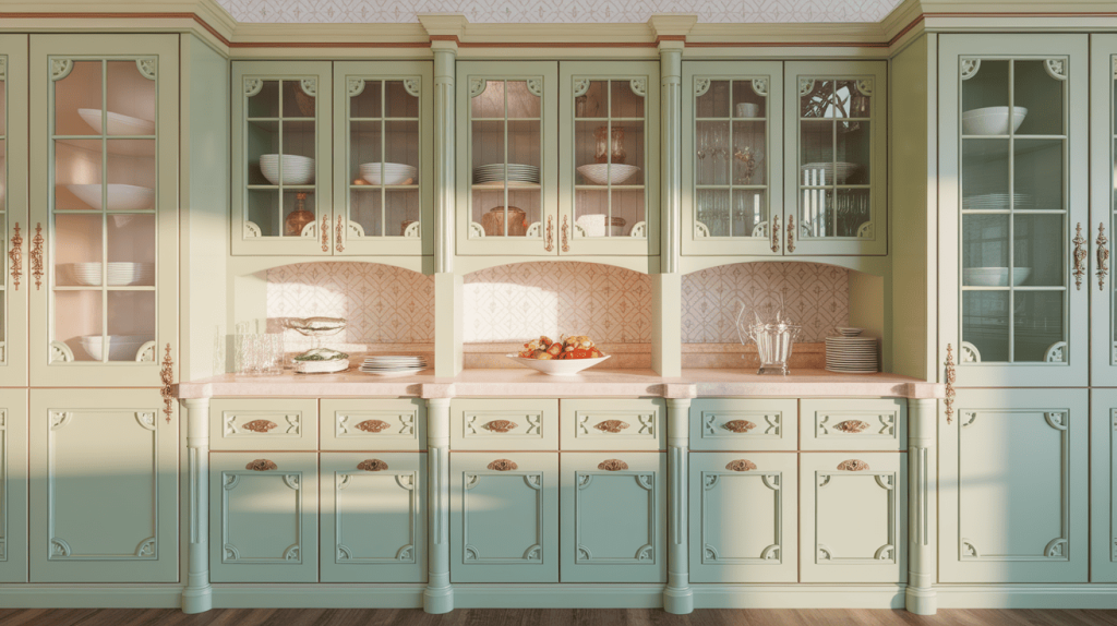 7. Glass Cabinet Doors
