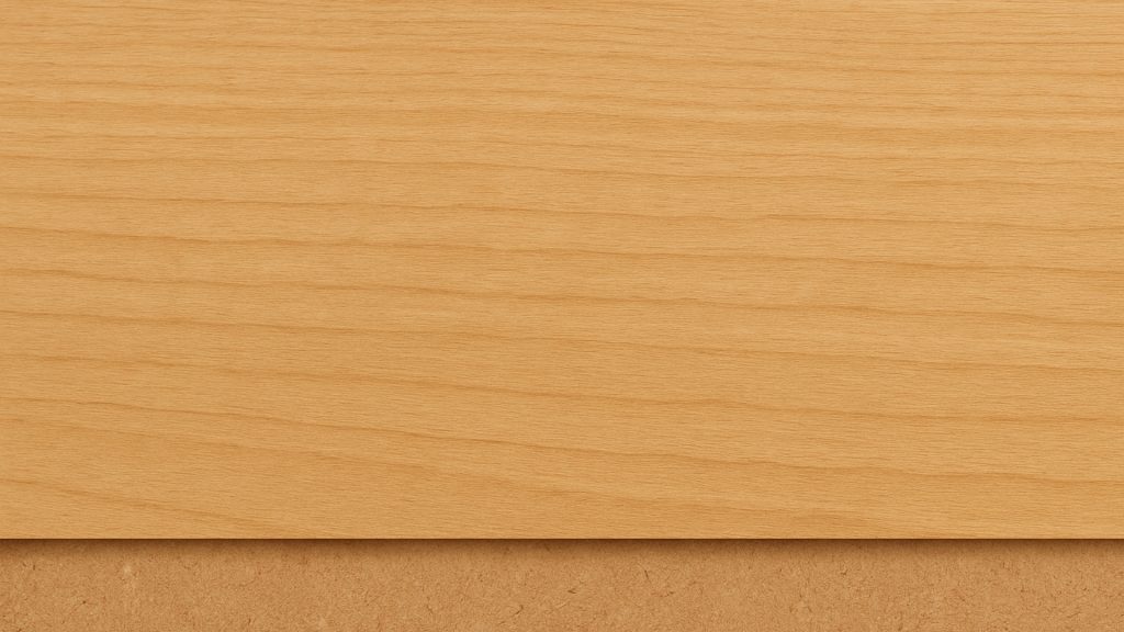 7. MDF with Veneer
