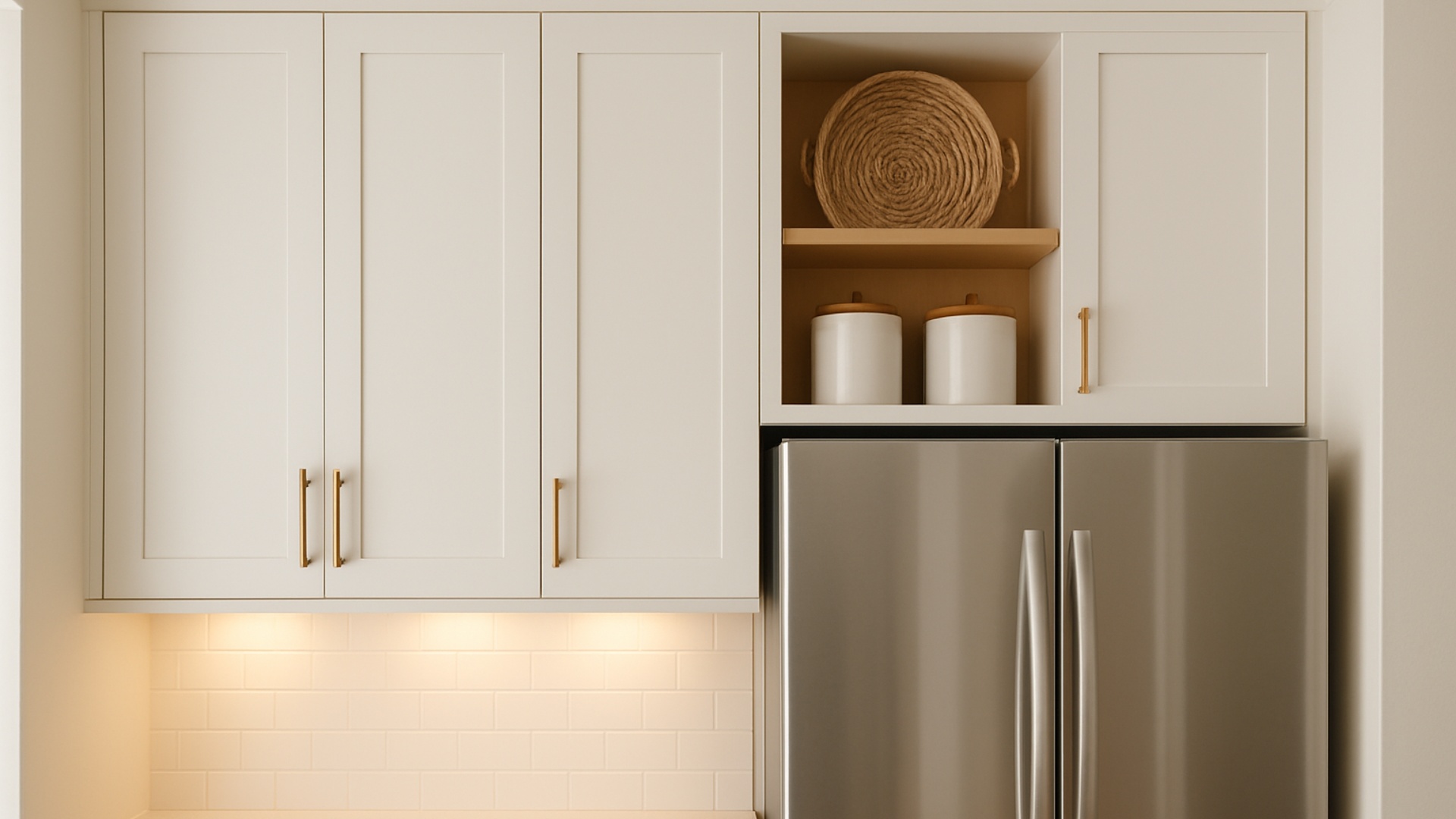 Cabinets Above Fridge: The Storage You're Missing