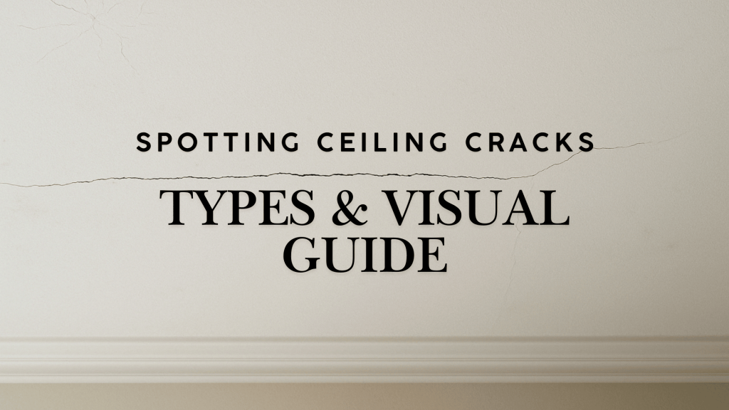 Crackin' the Code: Types of Ceiling Cracks Explained
