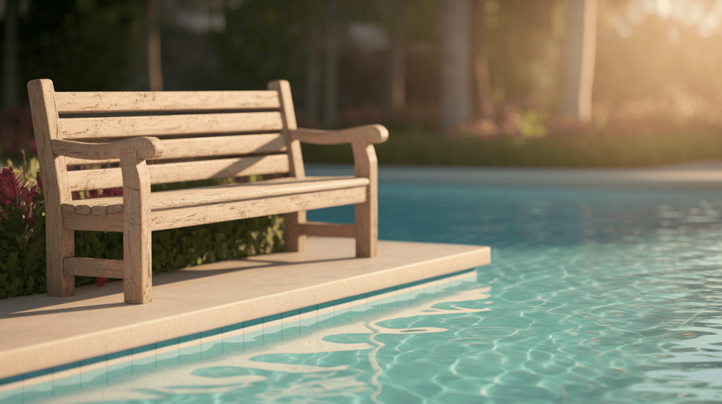 Maintaining Your Poolside Bench
