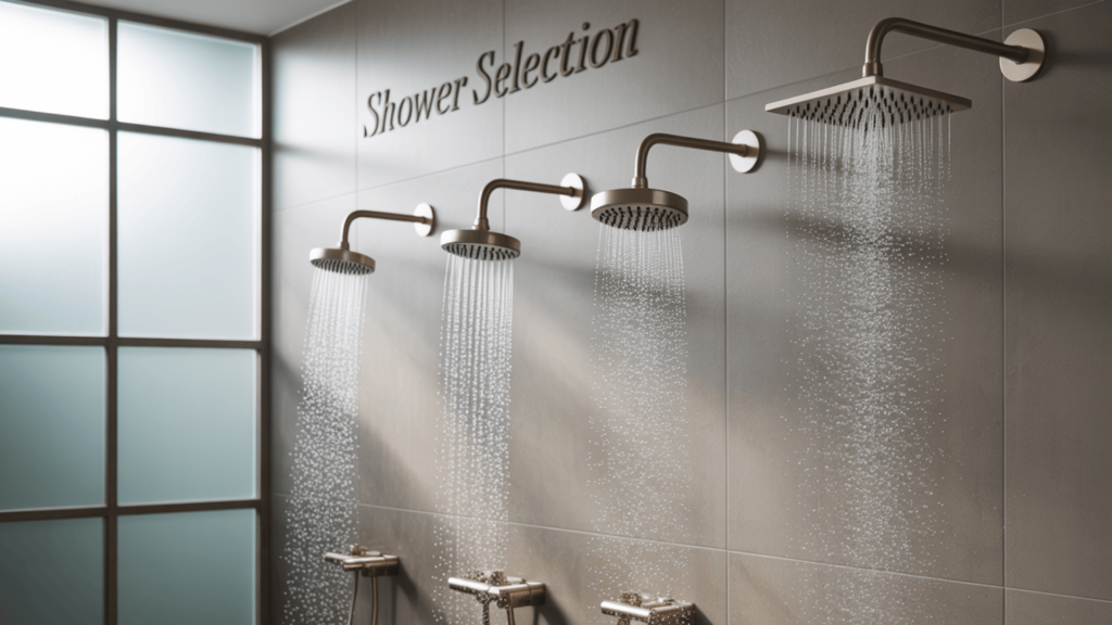 Standard Shower Head Sizes and What They Mean
