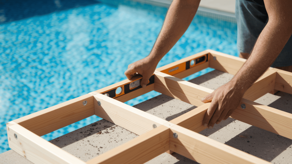Build Pool Bench Build Your Poolside Bench: Easy DIY Guide - SweetParrishPlace