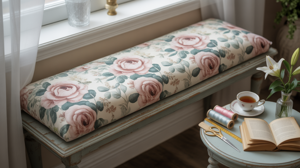 Upgrade Your Space: Making a Stylish Bench Cushion