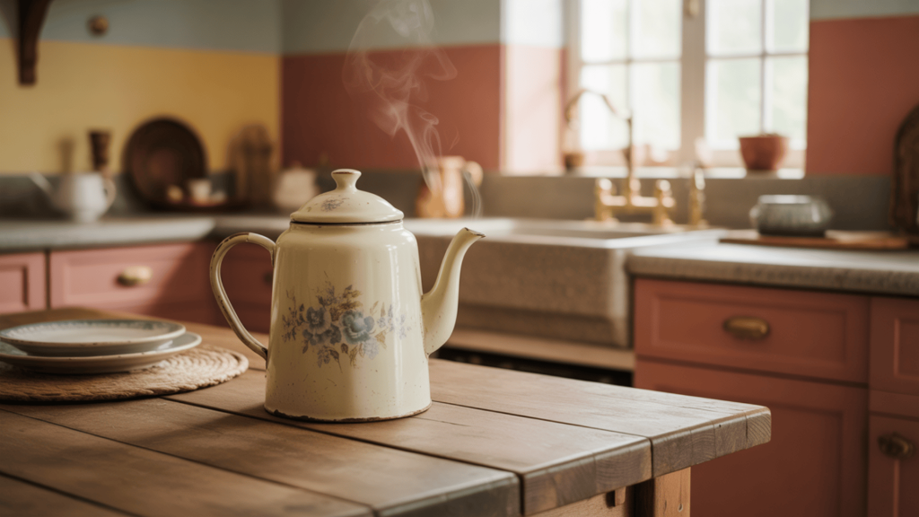 Warm Colors for Cozy Cooking Spaces
