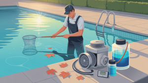 What's Typically Included in a Monthly Pool Service Plan?
