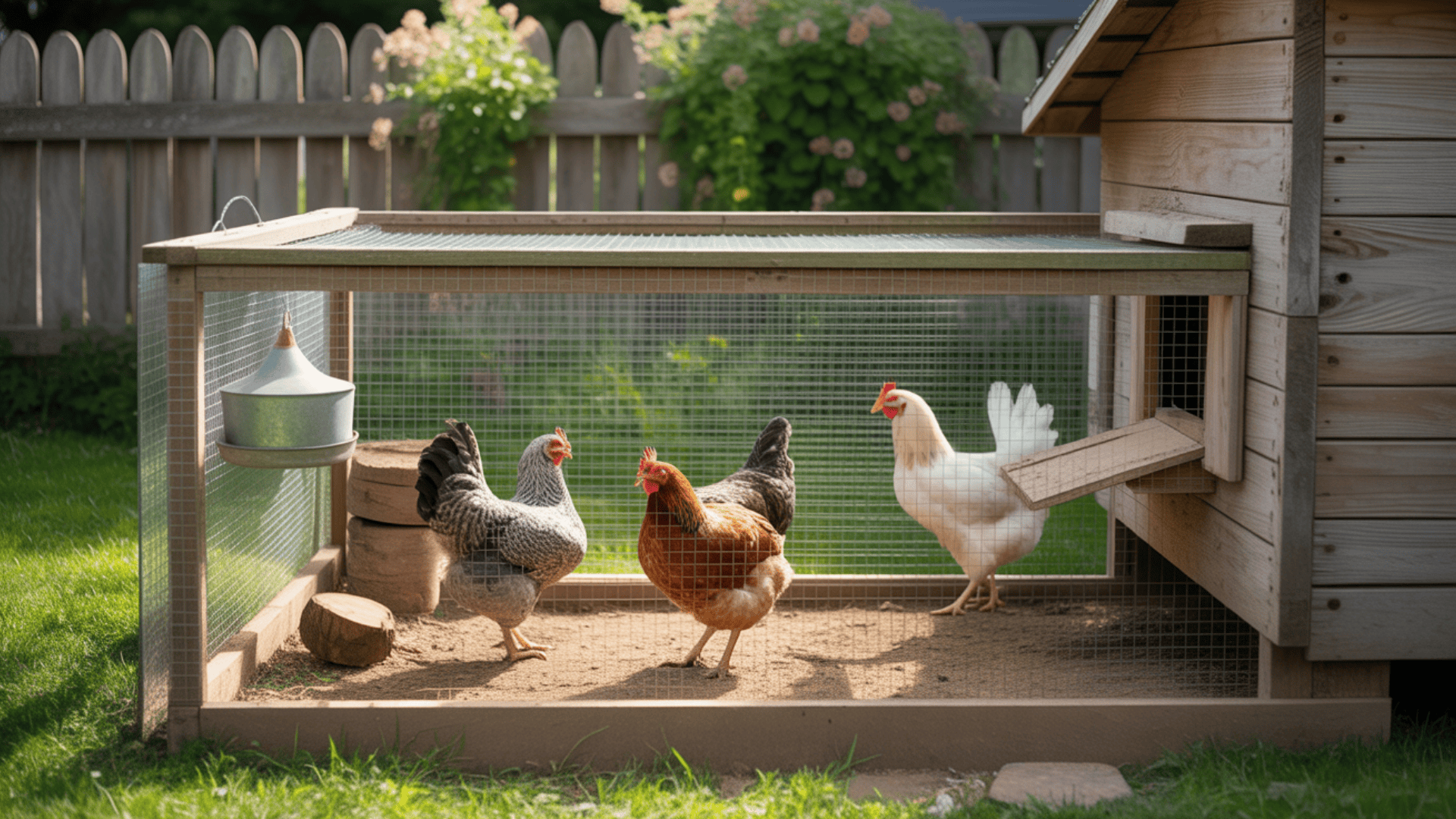 Egg-cellent Spaces: Learn How to Build Your Chicken Run!