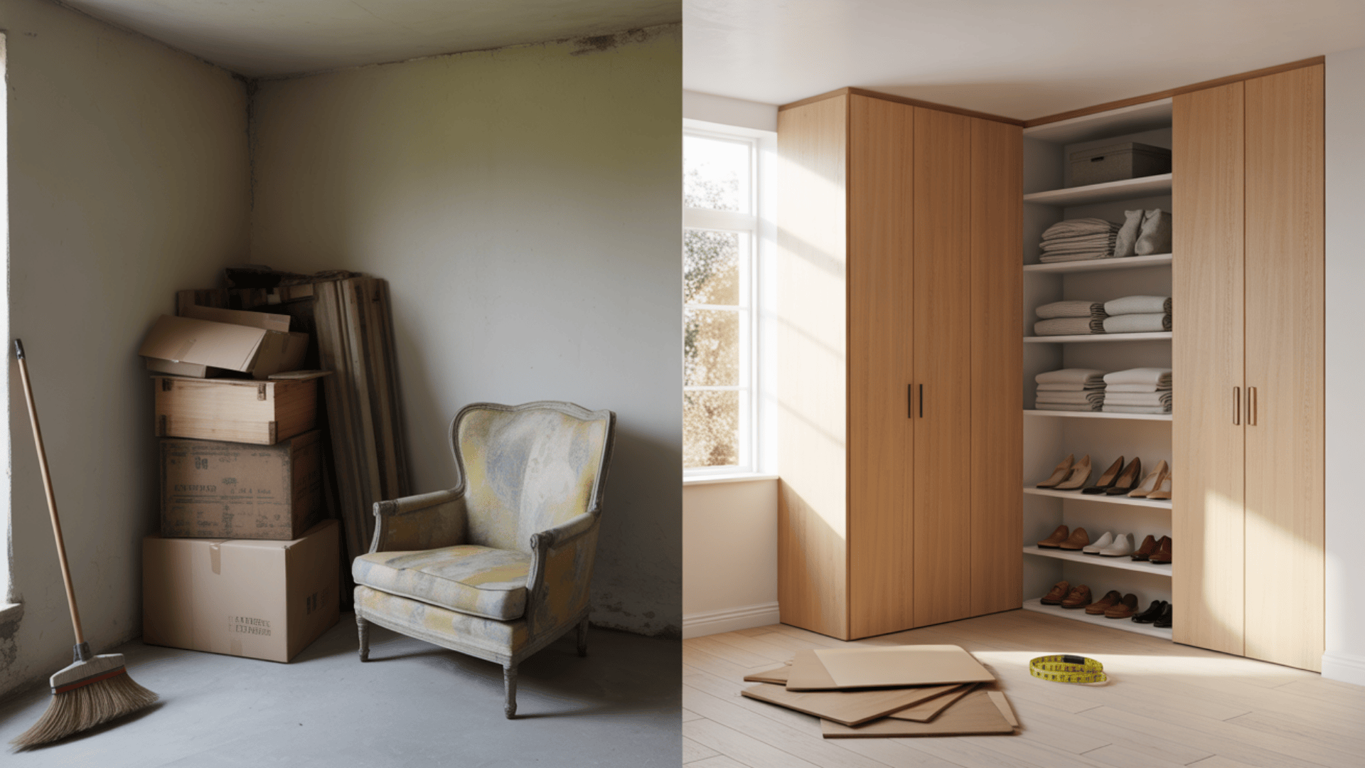 How Can I Build a Functional Corner Closet? A Guide