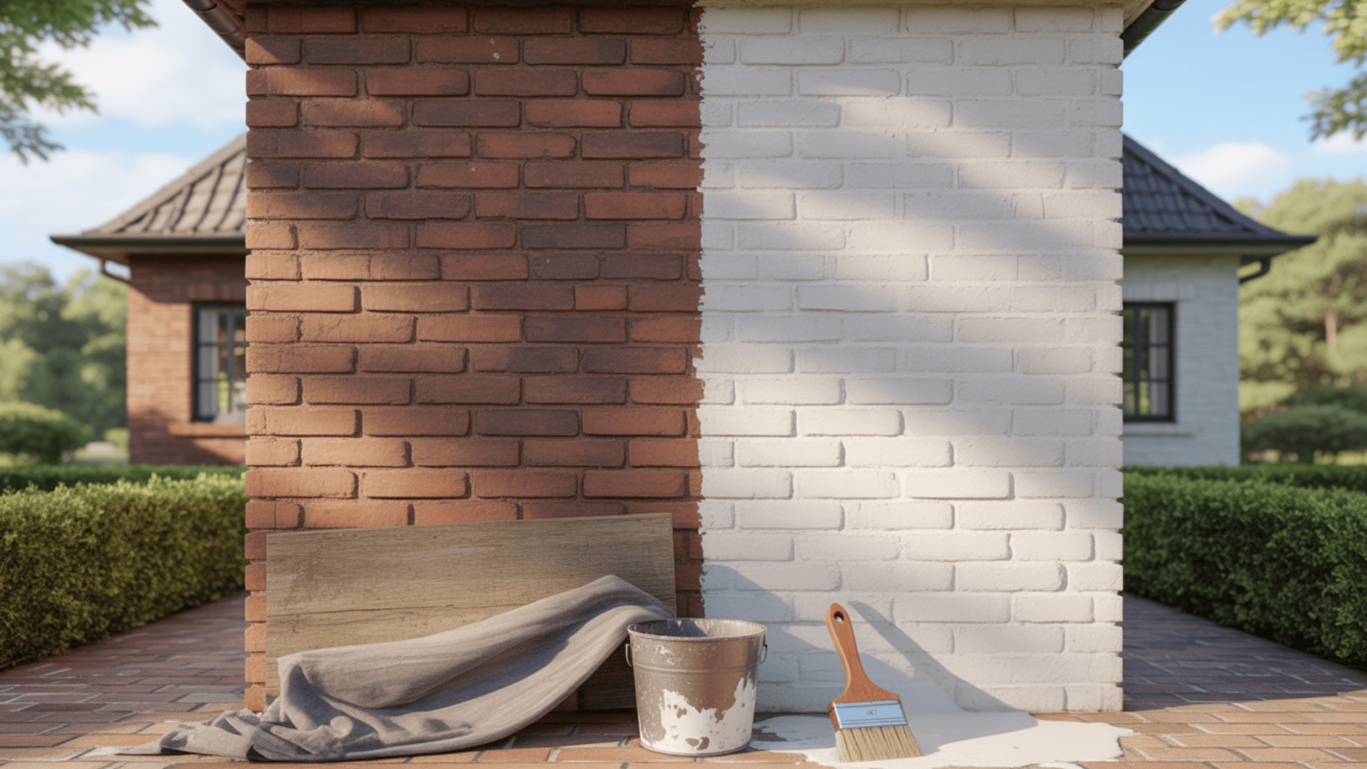 Limewash Brick: Enhance Your Home's Rustic Charm