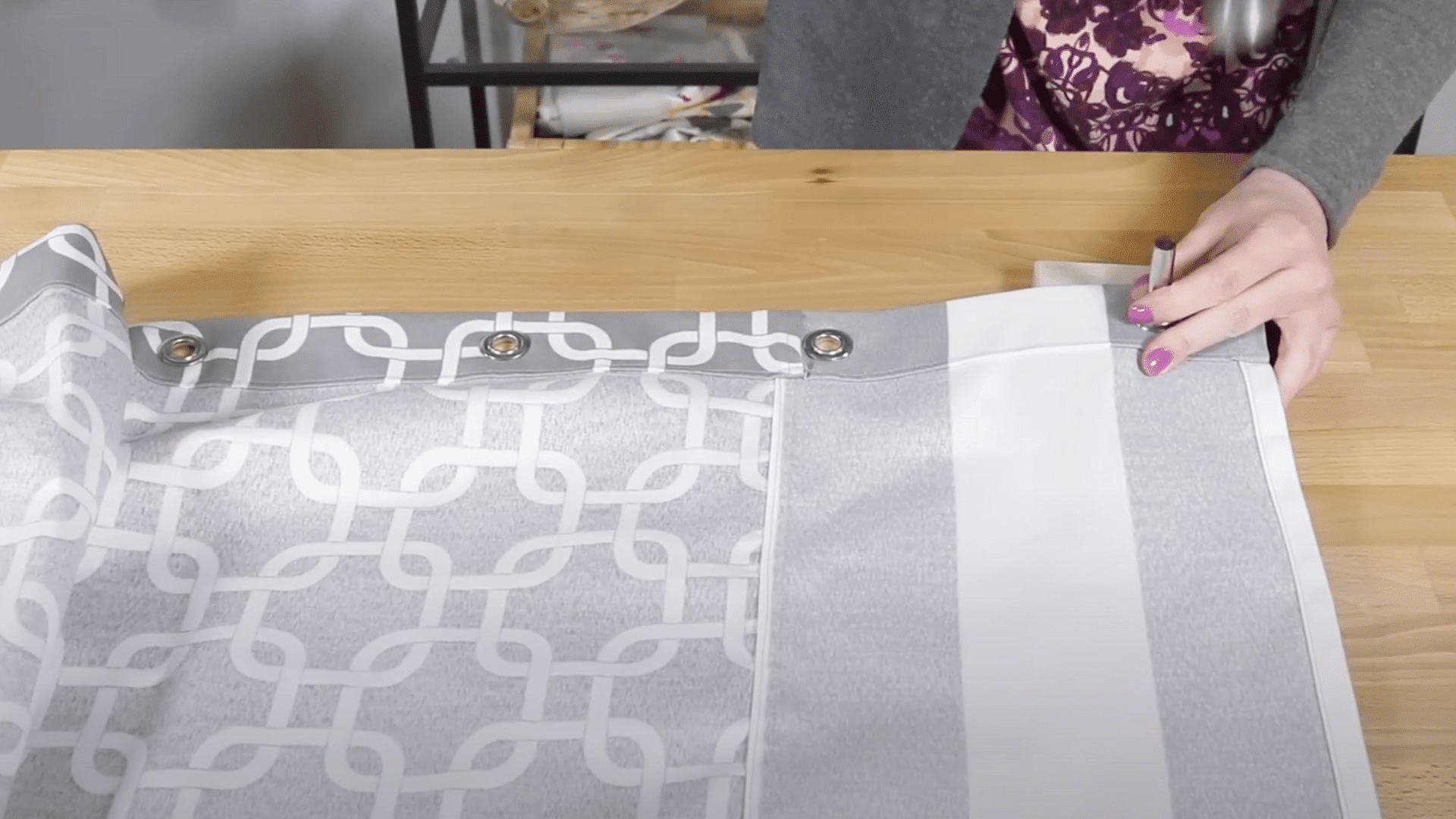 Add Grommets or Buttonholes