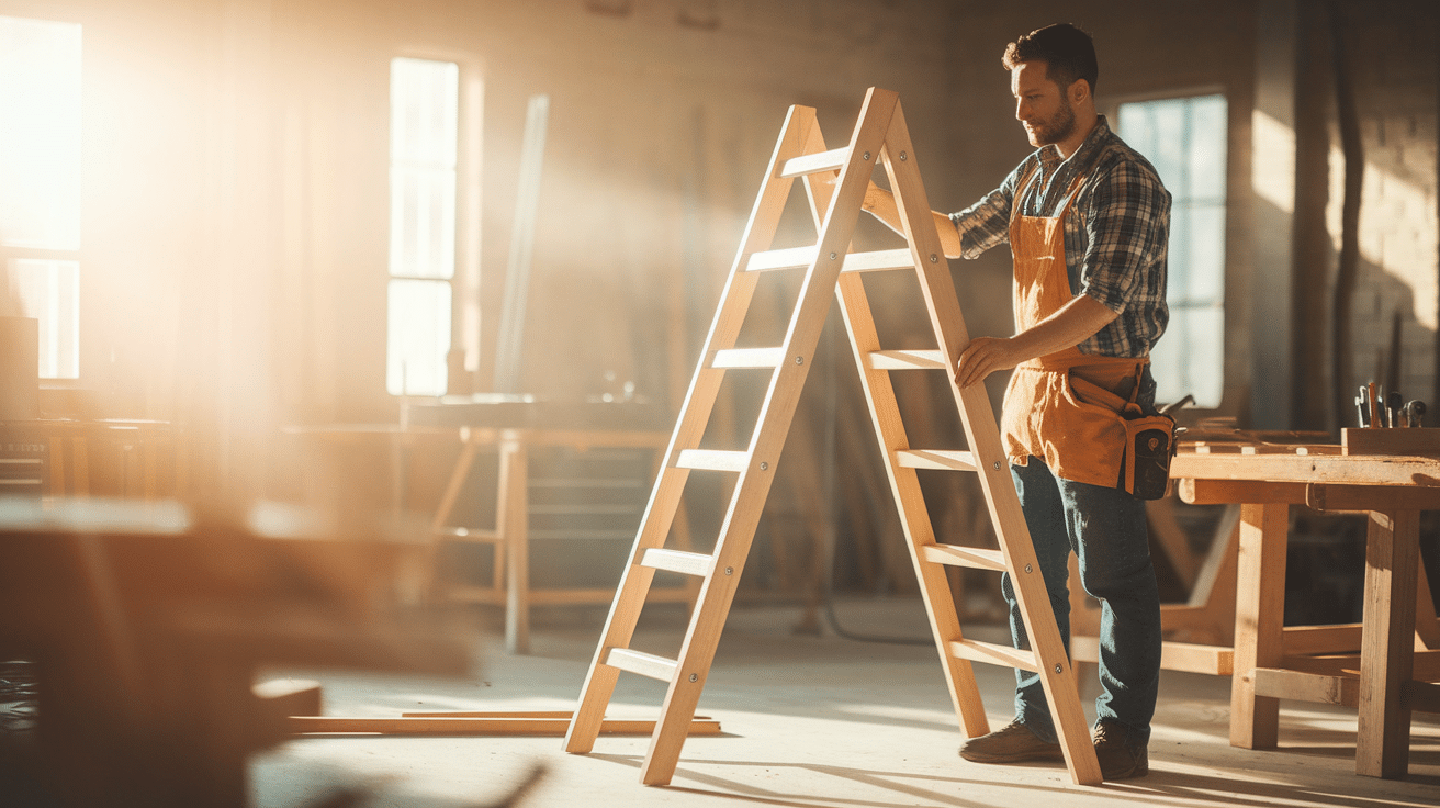 Build Your Own DIY Ladder- Easy & Cheap Project