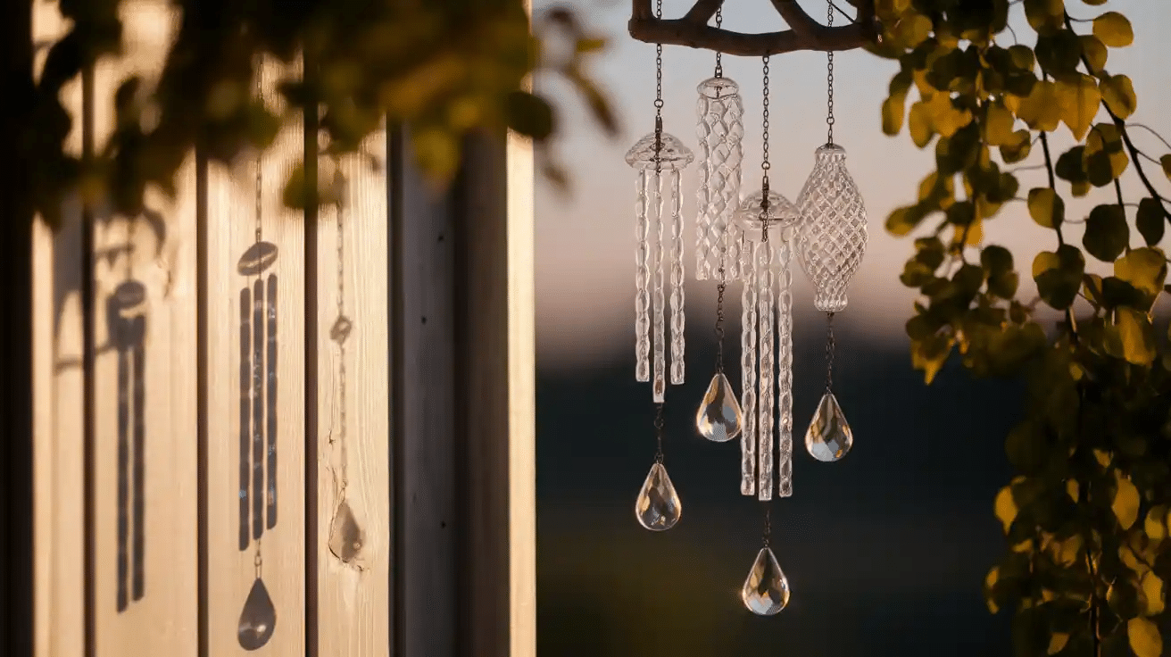 Elegant Glass or Crystal Wind Chimes