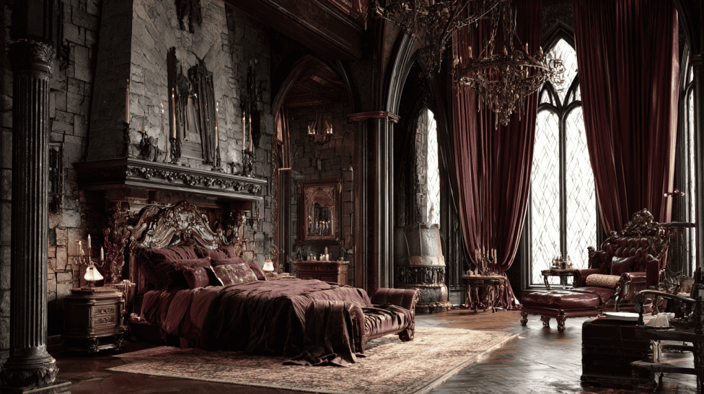 Gothic_texture_velvet_interior