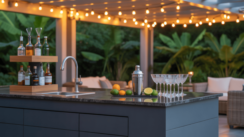 Outdoor-Cocktail-Station-With-Ice-Bin-Prep-Sink-And-Drink-Mixing-Area-Near-Patio-Seating