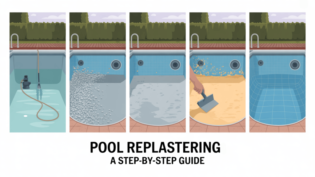 Pool Replastering Process Explained Step-by-Step