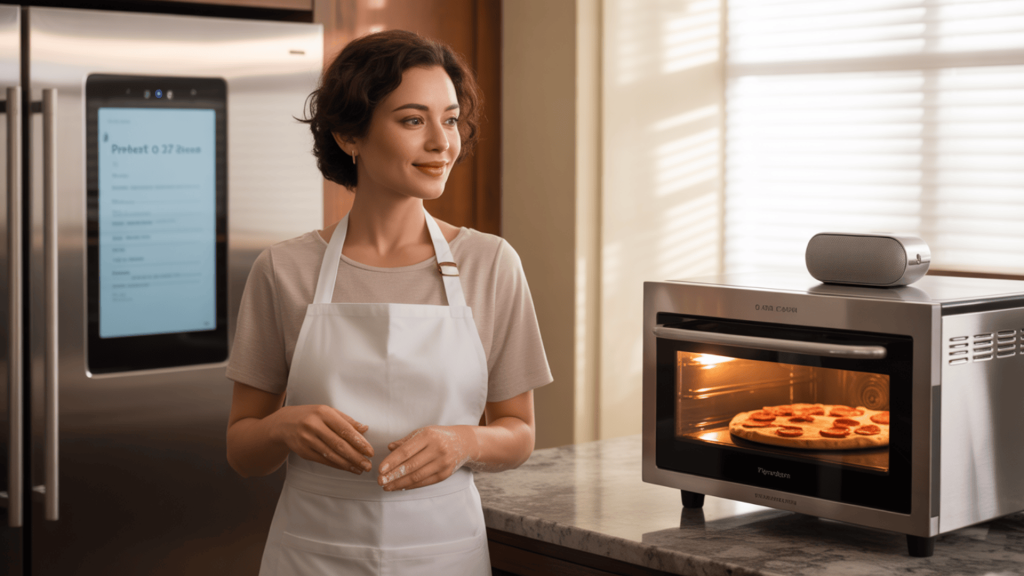 Smart-Kitchen-With-Camera-Fridge-Smart-Oven-And-Voice-Control-For-Easy-Cooking-And-Meal-Planning