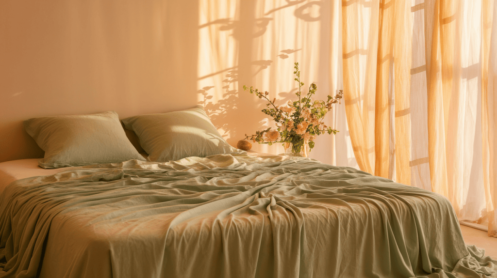 Spring_bedsheet_bamboo_satin