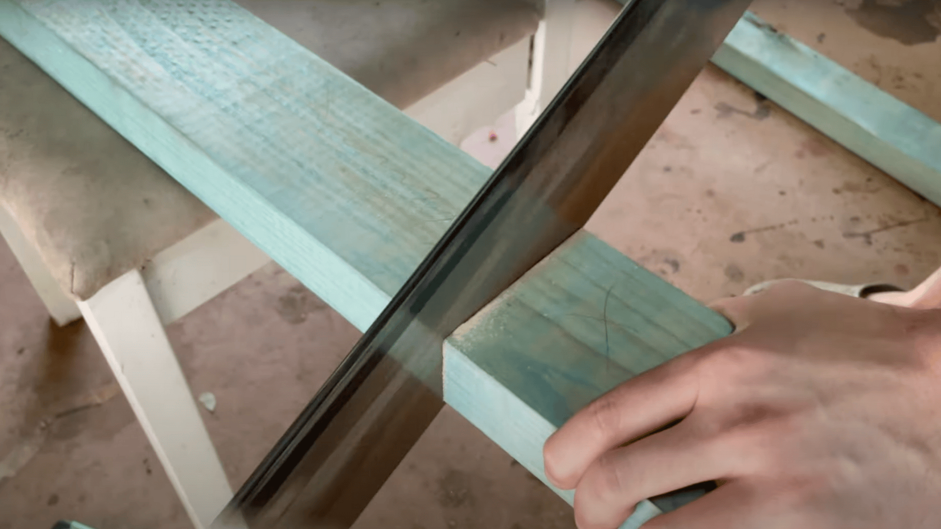 Step 1: Prepare and Cut the Beams
