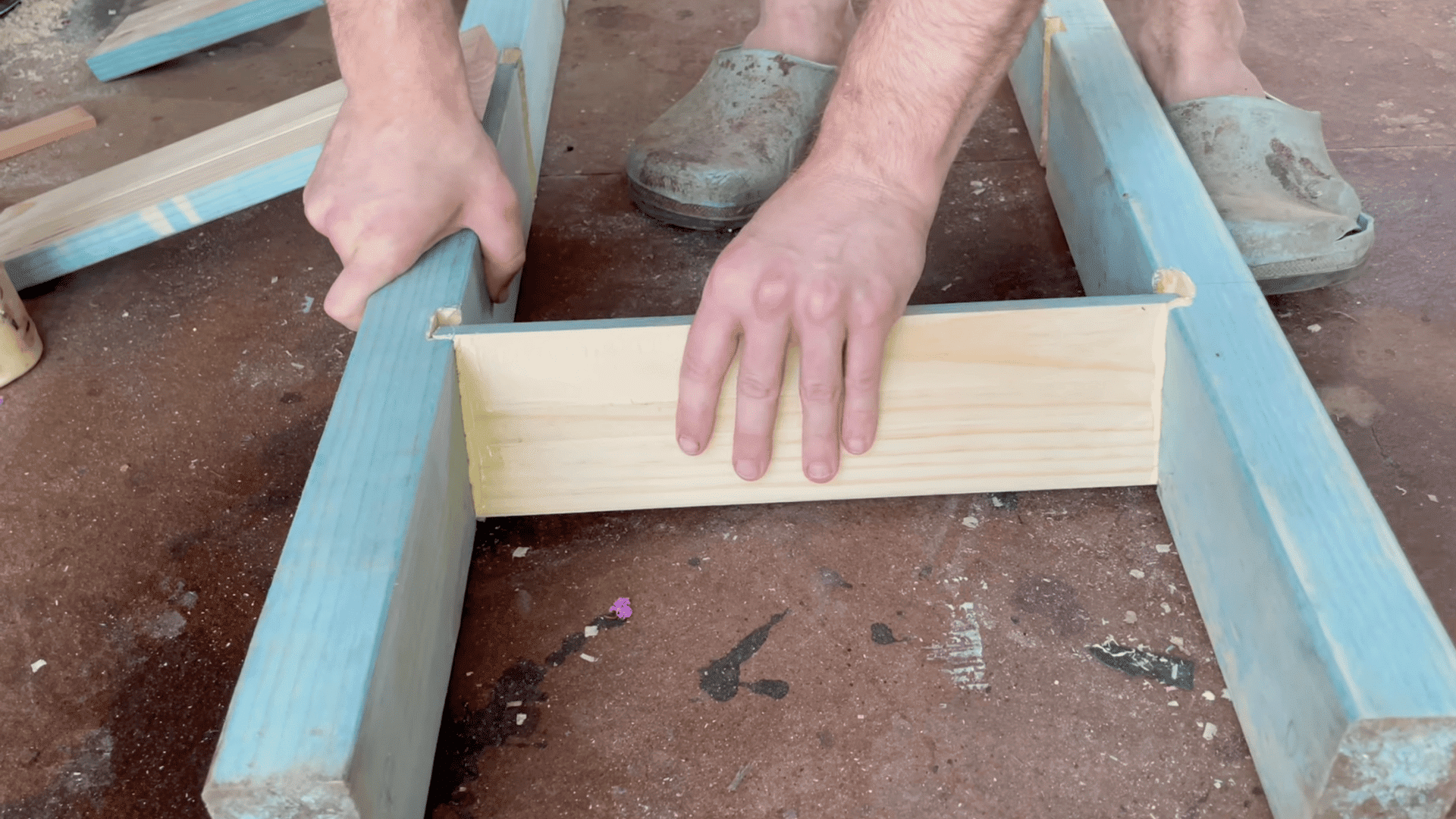 Step 4: Cut and Attach Ladder Rungs