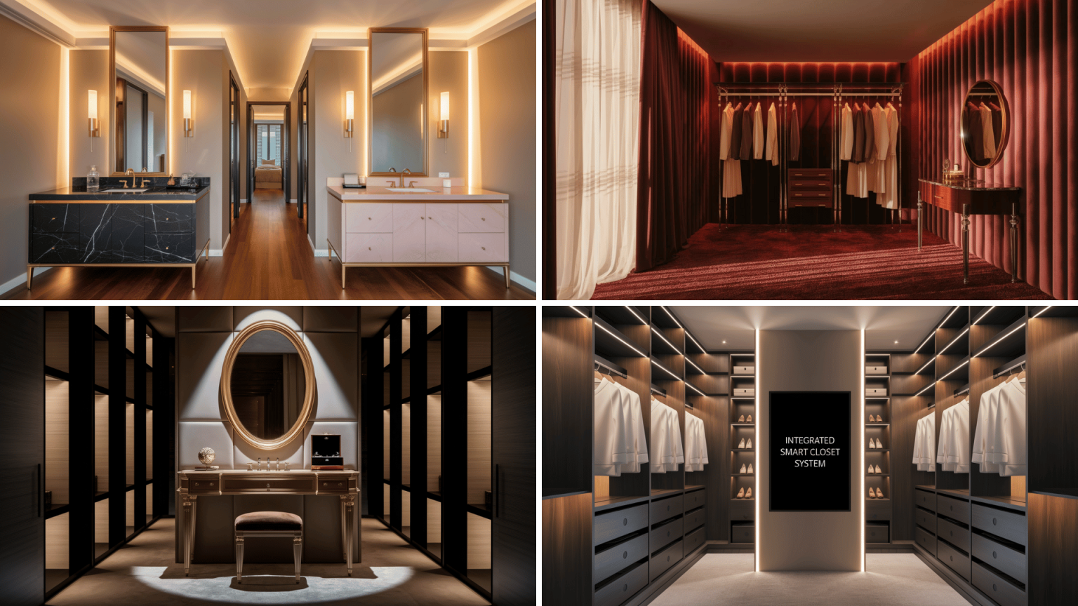 23 Master Suite Walk-In Closet with Bathroom Design Ideas ...