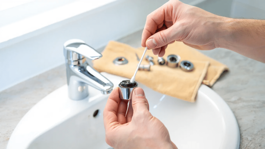 stop-faucet-squeak-using-petroleum-jelly