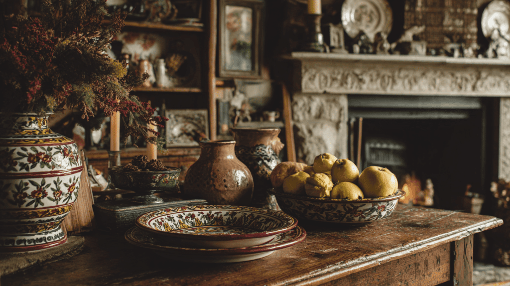 vintage_Majolica_pottery